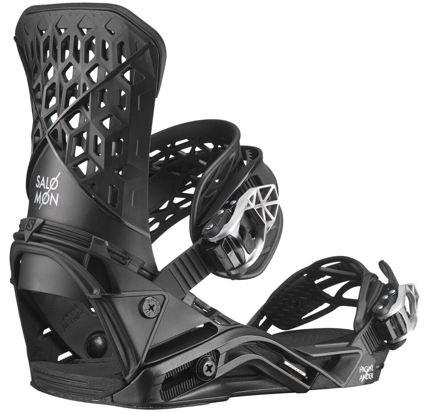 Salomon Highlander Attacchi snowboard uomo 2023 Nero