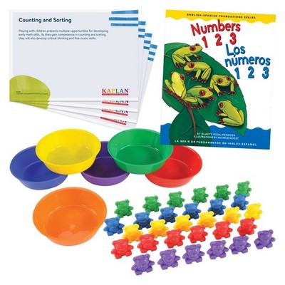 Kaplan Early Learning Counting and Sorting Learning Kit  - Bilingual