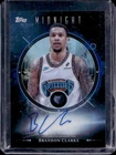 2025-26 Topps Midnight Brandon Clarke Oil Marks Auto Autograph #MO-BC Grizzlies