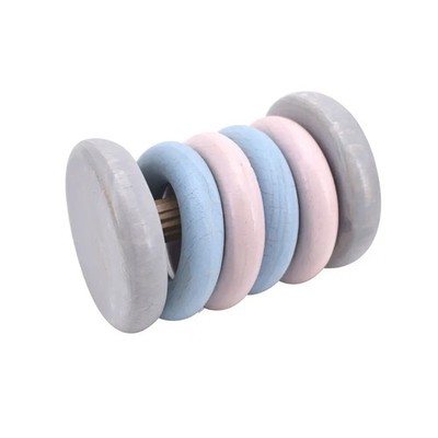 Klapper-Rassel Tac-Tac (blau/rosa)
