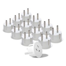 OREI American USA To European Schuko Germany Plug Adapters CE Certified Heavy