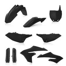Acerbis 27266-40001 2726640001 FULL PLASTIC KIT BLACK