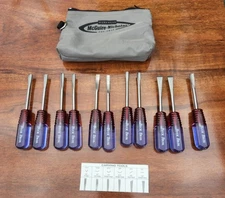 Buck Bros. Wood Carving Set -11 Pieces + Bag 