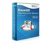 EaseUS Data Recovery Wizard Pro v20.0 -Lifetime free upgrades for 1 PC [Disc]