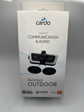 CARDO Packtalk Outdoor Helmet Communication System White *