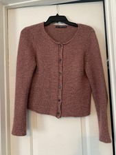 Peruvian connection Cardigan Baby Alpaca Wool Size Medium