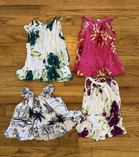 Aloha Fashion Girls 12M Hawaiian Floral 4pc O...
