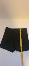 Motionwear Women's Athletic Shorts Black Size Large Dance Gymnastics Workout