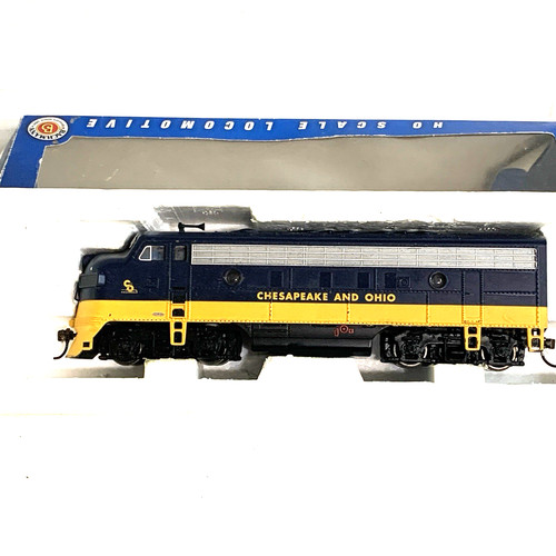 Bachmann 63708 escala HO EMD F7A Chesapeake y Ohio C&O con caja | Condition: Used