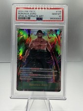 One Piece 2024 Roronoa Zoro OP06-118 Alternate Art SR OP06 GEM MINT PSA 10