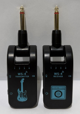 WS-4 2.4GHz Wireless Guitar System 8 Channels Transmitter Receiver Set 40m