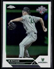JR Ritchie - 2023 Topps Pro Debut Chrome Augusta Green Jackets