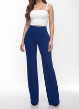 Women Mini Flare Leggings High Waisted Tummy Control Yoga Pants Bootcut Casual b