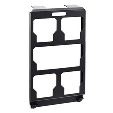Panel de almacenamiento de montaje lateral fuerte para carro rodante minimiza la altura de la pila