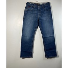 Ariat M5 Flame Resistant Straight Fit Work Jeans Cat2 34x32 Blue DuraStretch NWT