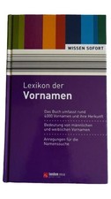 tandem VERLAG Lexikon Vornamen Herkunft Bedeutung Hardcover Deutsch