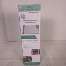Indoor dog and cat training mat. Clear. Battery operated.