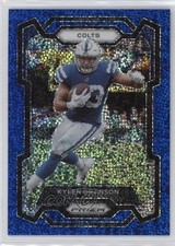 2023 Panini Prizm Blue Sparkle Prizm 20/96 Kylen Granson #128 1hs9