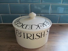 Vintage EMMA BRIDGEWATER BLACK TOAST & MARMALADE KEDGEREE HOTPOT CASSEROLE POT