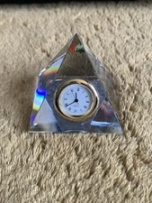 🌟Brooke Bond PG Tips Pyramid Shaped Clock - No Box🌟