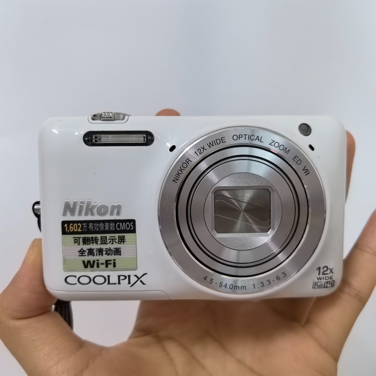 GOOD Nikon Coolpix S6600 16.0MP Compact Digital Camera 12x Zoom