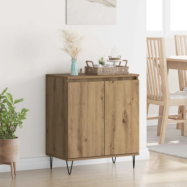 Sideboard Artisan-Eiche 60 X 35 X 70 Cm Holzwerkstoff Wohnzimmer-image