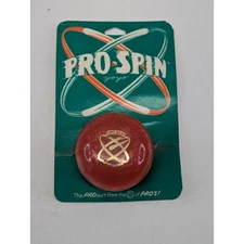 Vintage 80's Red YOYO Pro Spin Stinger Duncan Sales & Promo NIP
