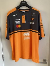 McLaren F1 Team 2026 Official Puma Replica Set Up T-Shirt Orange Size XXL Bnwt