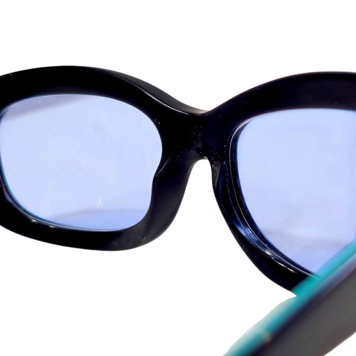 Vintage Chanel rectangular Sunglasses Y2K CC Logo narrow slim