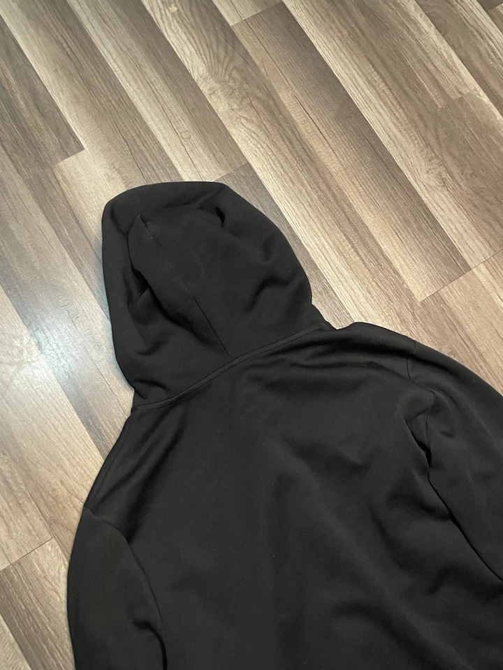 Polo Ralph Lauren Doble Punto Negro Cremallera Sudadera con Capucha Talla L Foto 4 de 4