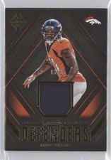 2018 Panini Majestic Distinguished Defenders Gold 6/25 Aqib Talib #DD-AT 0c3