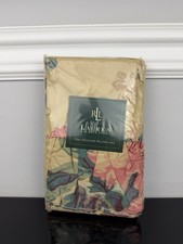 Vintage Ralph Lauren Elsa Grassland Floral Cream Ruffled Standard Pillowcases