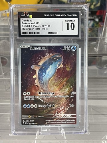 Dondozo graded CGC 10 for sale on eBay