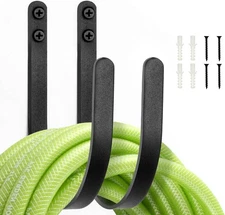 Garden Hose Holders Mount: Wall Mount Hangers for Outside B-2PCS 