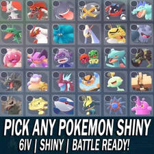 Pokemon Legends ZA SHINY Pokemon 6IV Battle Ready!!