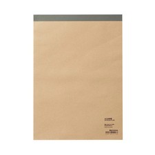 MUJI Notepad Plain B5 182 257mm 80 sheets Made in Japan