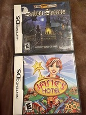 Hidden Mysteries: Salem Secrets Witch Trials + Jane’s Hotel (Nintendo DS Tested