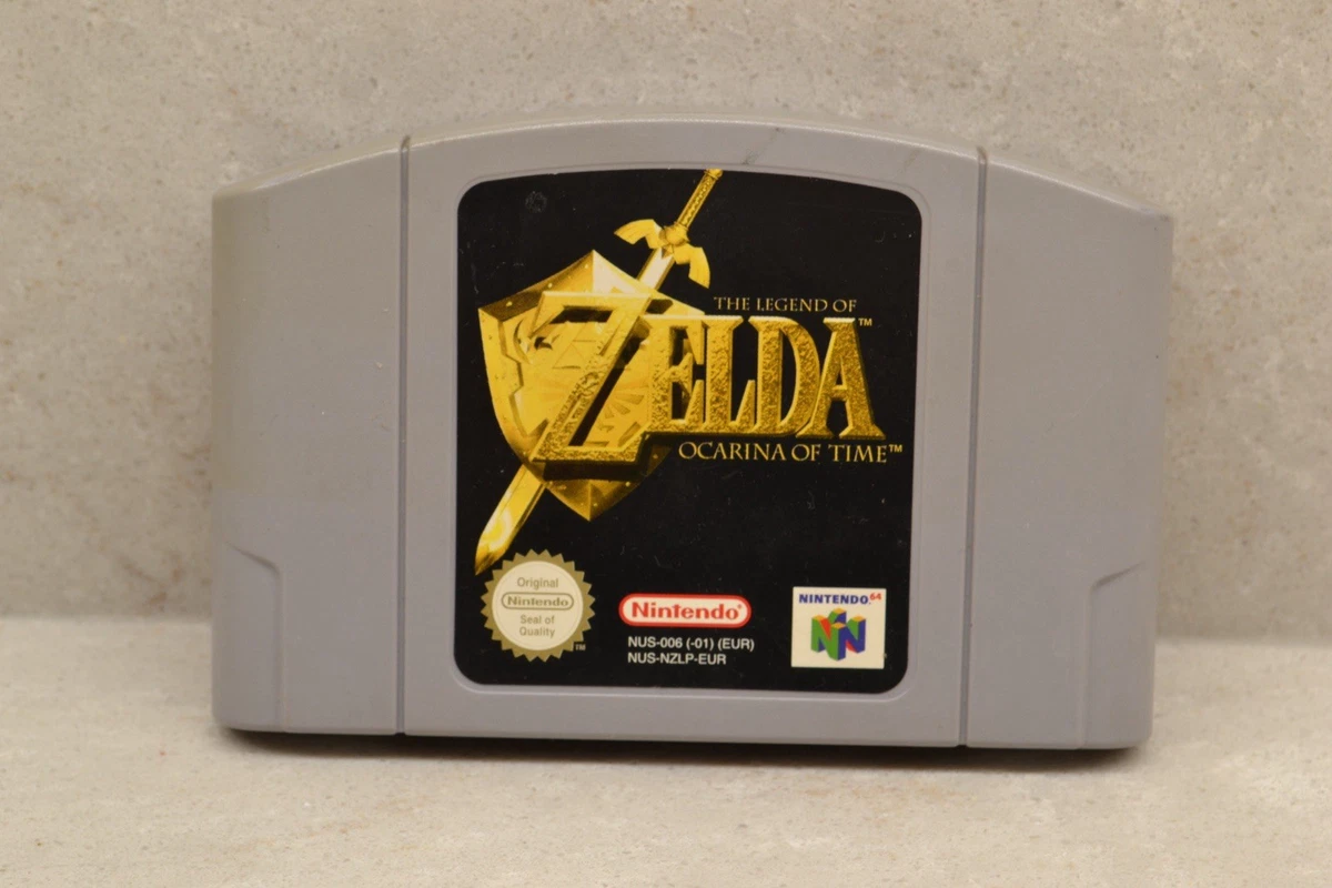 the legend zelda ocarina of time nintendo 64 complet en boite