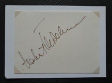 16133 Herbert Fleischmann Autogramm auf Zettel