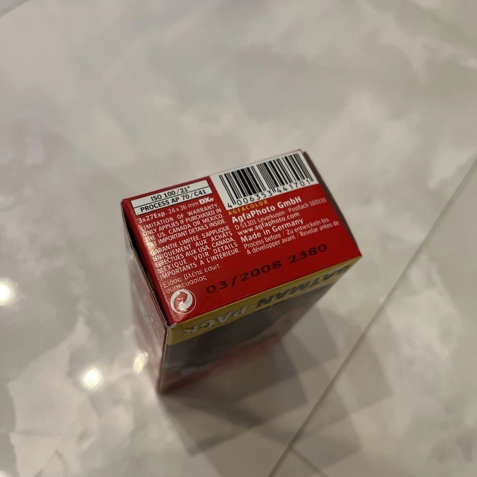 AGFA vista Color Film ISO100 24+3 sheetsrolls Batman Pack Cameras and Photo - Image 2 of 4