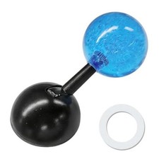 Car Joystick Push to Start Button Cover, Metal Engine Start Stop Button Rocker