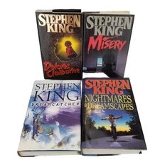 ✅Stephen King Dreamcatcher, Misery, Dolores Clairborne, Nightmares/Dreamscapes