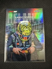 2025 Topps Chrome Formula 1 F1 Lando Norris Helmet Collection #HC-4 Mclaren