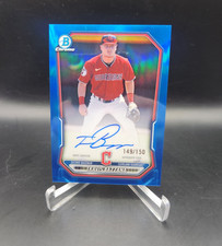 2026 Bowman Baseball Travis Bazzana True Blue Refractor Auto /150 Guardians