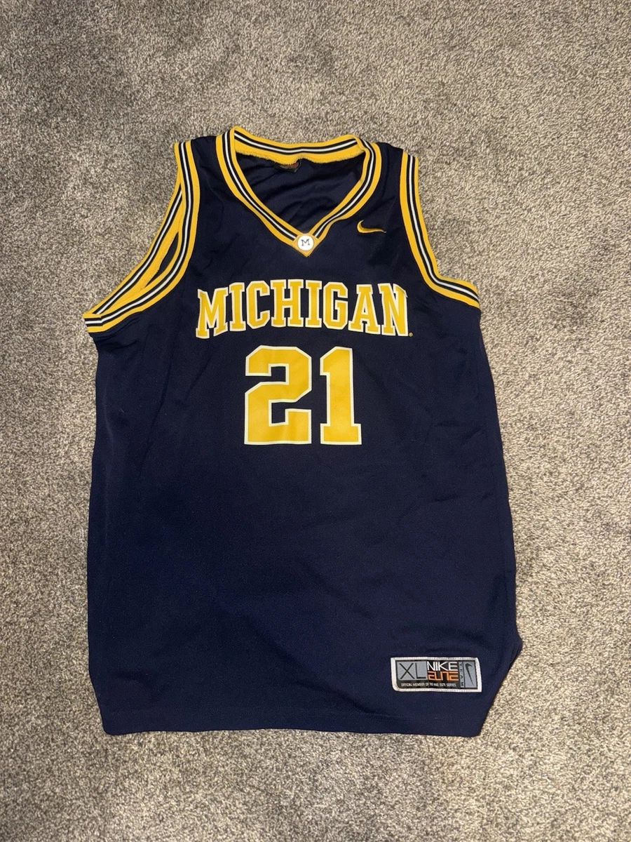 MAILLOT WOLVERINES DU Michigan Nike Made in USA Football Americain Jersey - XL EUR 30,90 - FR