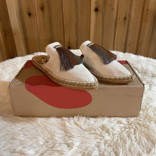 Silvia Cobos Sun Rise Tassel Espadrille Mule Size 6 NEW IN BOX