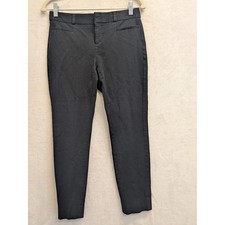 Banana Republic Jackson Fit Black Ankle Pants Size 2 Womens