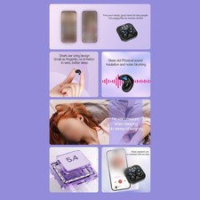 Tiny In Ear Earbuds with Remote Control for Secure Placement in Ear Canal