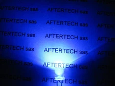 5mm 20pcs LED BLUE BLUE ULTRA BRIGHT FLAT HEAD 6000mcd