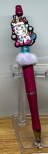 Cute Colorful Unicorn Beaded Pen